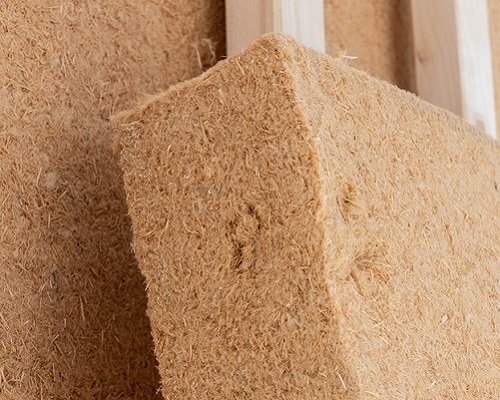 Laine de bois pour l'isolation