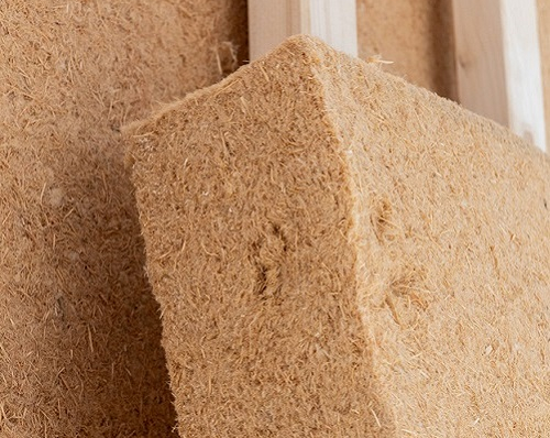 Laine de bois pour l'isolation