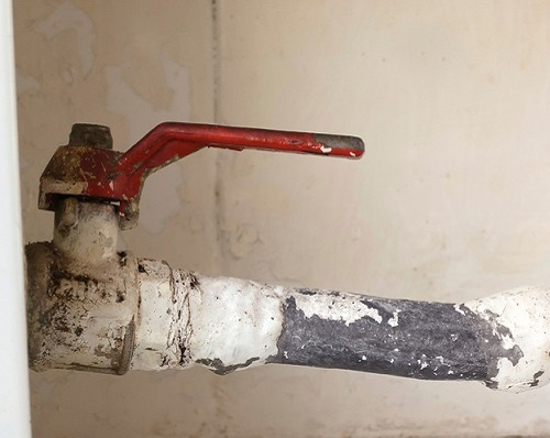 Canalisation eau potable en plomb
