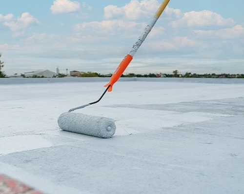 Travaux d'étanchéité d'une terrasse