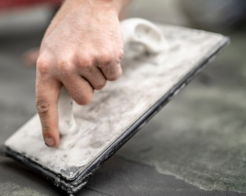 Joint époxy sur carrelage
