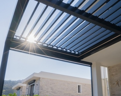 Pergola bioclimatique