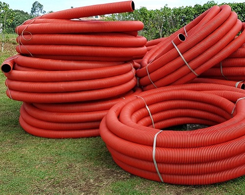 Gaines électriques rouges