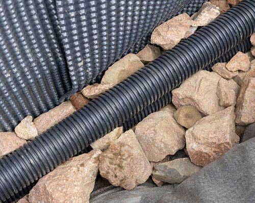 Quels matériaux pour le drainage d'une maison ?
