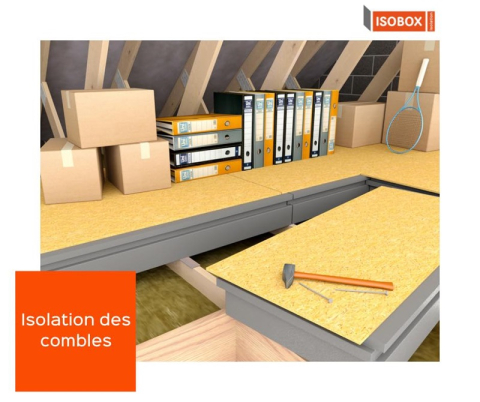 Isolation combles perdus avec Solivbox