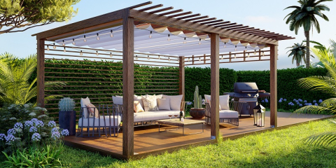 Pergola en bois